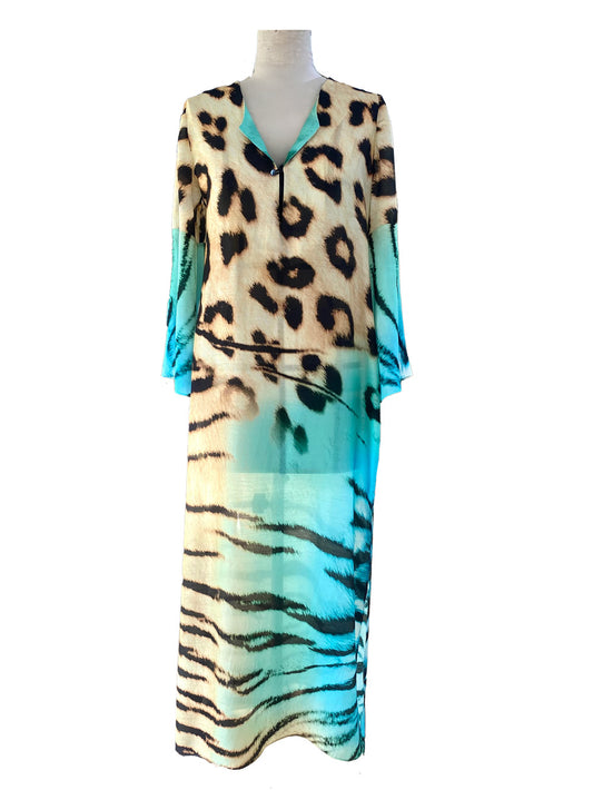 Ocelot Long Tunic Dress